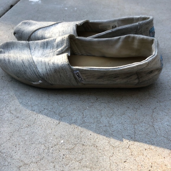 Toms Shoes - Toms espadrille Women’s size 7.5 heather grey